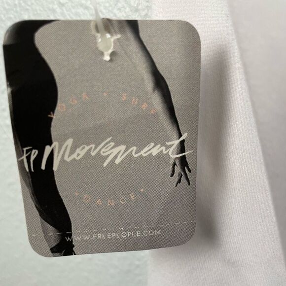 NWT Free People Movement White Leggings Size S - Picture 6 of 7